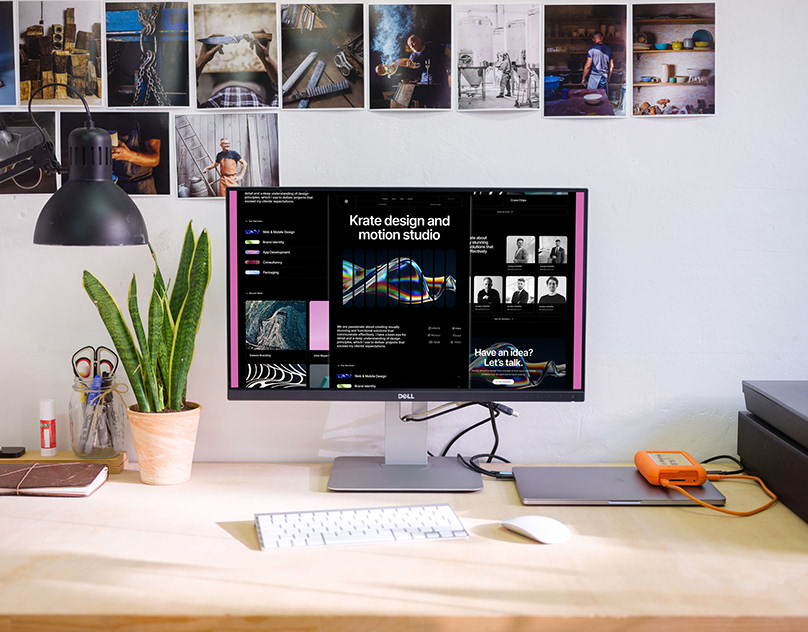 Homepage Landing page — design project cover